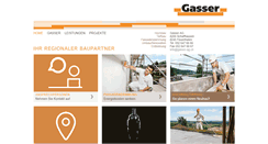 Desktop Screenshot of gasser-ag.ch